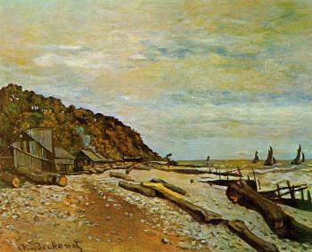 Claude Oscar Monet : Boatyard near Honfleur
